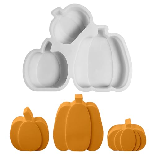 Vartegas Kürbis Silikonform Halloween Gießformen Aus Lebensmittelsilicone 16x13cm Für Kerzenherstellung DIY Basteln Backformen Für Wachs Gips Herbstdeko Vartegas Kürbis Silikonform Halloween Gießformen Aus Lebensmittelsilicone 16x13cm Für Kerzenherstellung DIY Basteln Backformen Für Wachs Gips Herbstdeko von Vartegas