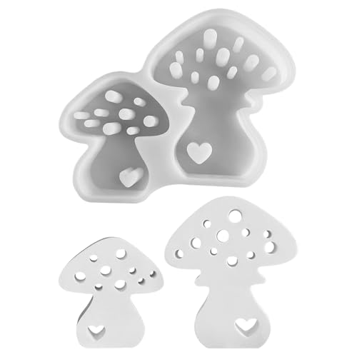 Vartegas Pilz Silikonform Kerzen Gießform 18,5x14,5x2,1cm 2 Größen Für Epoxidharz Beton DIY Heimdekoration Vartegas Pilz Silikonform Kerzen Gießform 18,5x14,5x2,1cm 2 Größen Für Epoxidharz Beton DIY Heimdekoration von Vartegas