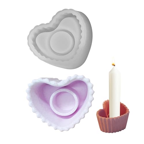 Vartegas Silikon Gießform Kerzenständer Blumenkugel 3D Design Für DIY Kerzenherstellung Handwerk Seifenformen Mit Stabilen Rahmen (C) von Vartegas