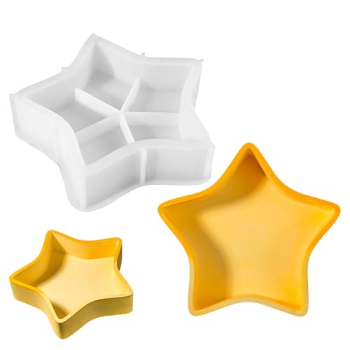 Vartegas Silikon Gießform Stern Kerzenhalter Für Gips Beton Kerzenherstellung Basteln DIY Geschenk Handwerk Vartegas Silikon Gießform Stern Kerzenhalter Für Gips Beton Kerzenherstellung Basteln DIY Geschenk Handwerk von Vartegas