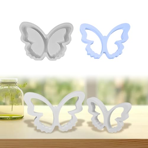 Vartegas Silikonformen Schmetterling Gießform Epoxidharz Formen für DIY Handwerk Tischdeko (A) von Vartegas
