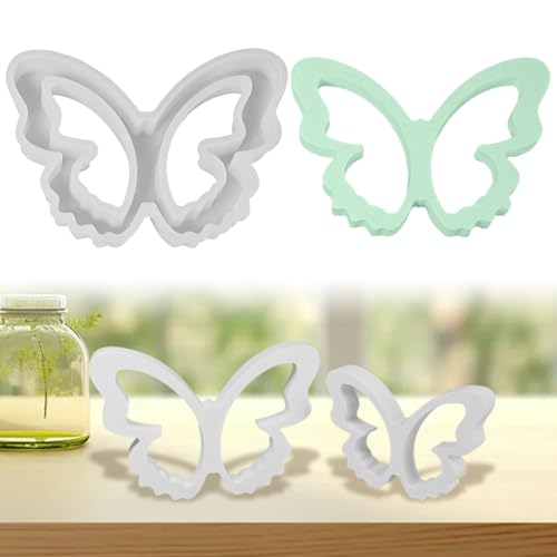 Vartegas Silikonformen Schmetterling Gießform Epoxidharz Formen für DIY Handwerk Tischdeko (B) von Vartegas