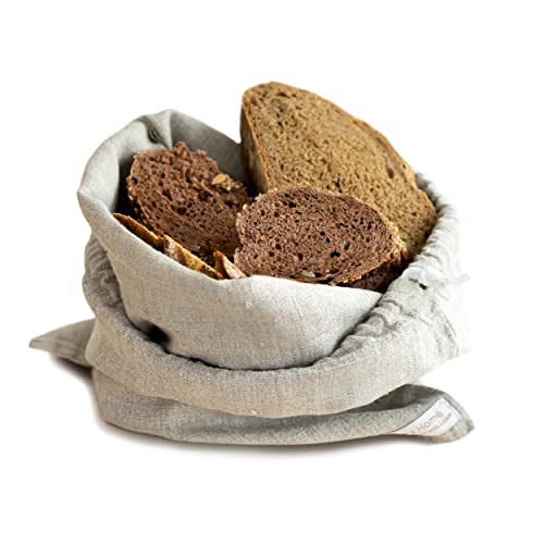 Varvara Home Brotbeutel aus Leinen Brotaufbewahrung | Leinenbeutel für Brot | Brötchenbeutel Brotsack aus Leinen | Leinensack für Brot - 30x40 cm Natur Varvara Home Brotbeutel aus Leinen Brotaufbewahrung | Leinenbeutel für Brot | Brötchenbeutel Brotsack aus Leinen | Leinensack für Brot - 30x40 cm Natur von Varvara Home