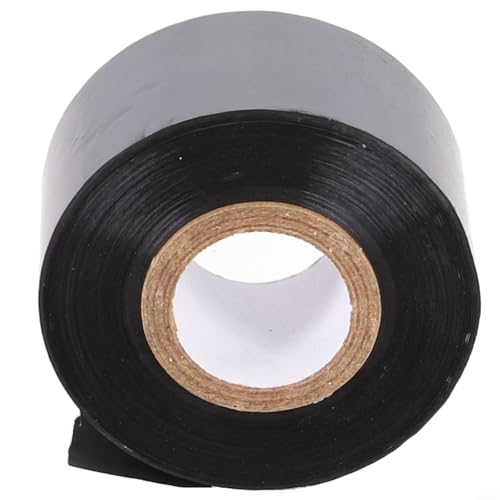 Schwarzes Farbband mit hoher Haftung, für HP 241DY8 Datumsdrucker, klare Stempel, einfach zu bedienen, kompatibel mit HP241, DY6, DY8 und mehr (30 mm x 100 m) von Vasiumic