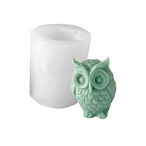 Vastsea 2 Stücke 3D Eulen Form Silikon, Silikon Gießformen Eulen, Kerzenform Kerzenform Kit Silikonformen für kerzen DIY Form zum Gießen als Heimdekorationen, Bastel Ornamente Vastsea 2 Stücke 3D Eulen Form Silikon, Silikon Gießformen Eulen, Kerzenform Kerzenform Kit Silikonformen für kerzen DIY Form zum Gießen als Heimdekorationen, Bastel Ornamente von Vastsea