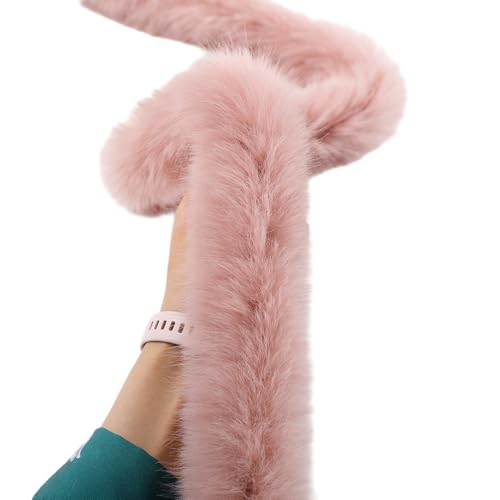 10m Kunstfell Band Breite 6cm Kunstfuchspelzband Dekoband Kunstfell Bordüre Plüschband Kunstpelz Pelzband zum Basteln Für DIY Nähen Handwerk Kleidung Weihnachtsdekorationen,Dunkelrosa 10m Kunstfell Band Breite 6cm Kunstfuchspelzband Dekoband Kunstfell Bordüre Plüschband Kunstpelz Pelzband zum Basteln Für DIY Nähen Handwerk Kleidung Weihnachtsdekorationen,Dunkelrosa von Vayliro
