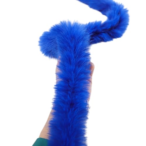 10m Kunstfell Band Breite 6cm Kunstfuchspelzband Dekoband Kunstfell Bordüre Plüschband Kunstpelz Pelzband zum Basteln Für DIY Nähen Handwerk Kleidung Weihnachtsdekorationen,Königsblau 10m Kunstfell Band Breite 6cm Kunstfuchspelzband Dekoband Kunstfell Bordüre Plüschband Kunstpelz Pelzband zum Basteln Für DIY Nähen Handwerk Kleidung Weihnachtsdekorationen,Königsblau von Vayliro