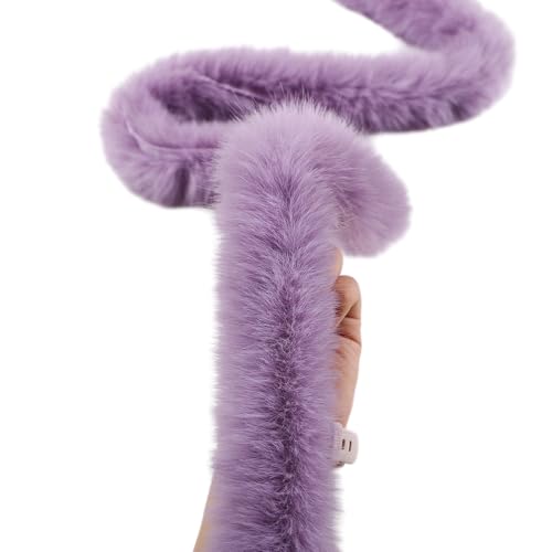 3m Kunstfell Band Breite 6cm Kunstfuchspelzband Dekoband Kunstfell Bordüre Plüschband Kunstpelz Pelzband zum Basteln Für DIY Nähen Handwerk Kleidung Weihnachtsdekorationen,Hellviolett 3m Kunstfell Band Breite 6cm Kunstfuchspelzband Dekoband Kunstfell Bordüre Plüschband Kunstpelz Pelzband zum Basteln Für DIY Nähen Handwerk Kleidung Weihnachtsdekorationen,Hellviolett von Vayliro