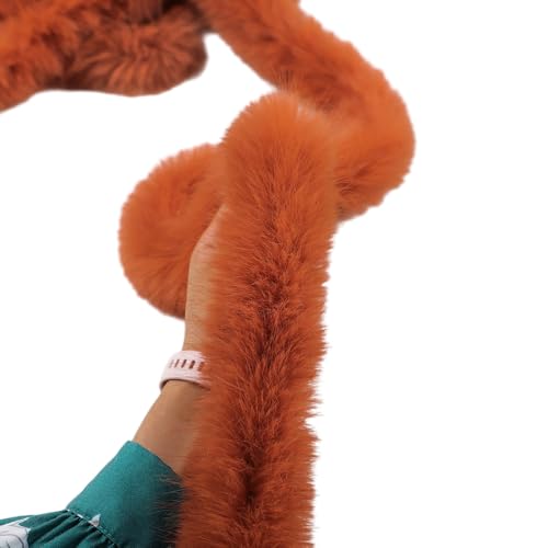 3m Kunstfell Band Breite 6cm Kunstfuchspelzband Dekoband Kunstfell Bordüre Plüschband Kunstpelz Pelzband zum Basteln Für DIY Nähen Handwerk Kleidung Weihnachtsdekorationen,Rotbraun 3m Kunstfell Band Breite 6cm Kunstfuchspelzband Dekoband Kunstfell Bordüre Plüschband Kunstpelz Pelzband zum Basteln Für DIY Nähen Handwerk Kleidung Weihnachtsdekorationen,Rotbraun von Vayliro