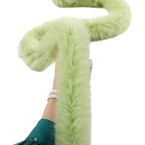 5m Kunstfell Band Breite 6cm Kunstfuchspelzband Dekoband Kunstfell Bordüre Plüschband Kunstpelz Pelzband zum Basteln Für DIY Nähen Handwerk Kleidung Weihnachtsdekorationen,Fruchtgrün 5m Kunstfell Band Breite 6cm Kunstfuchspelzband Dekoband Kunstfell Bordüre Plüschband Kunstpelz Pelzband zum Basteln Für DIY Nähen Handwerk Kleidung Weihnachtsdekorationen,Fruchtgrün von Vayliro