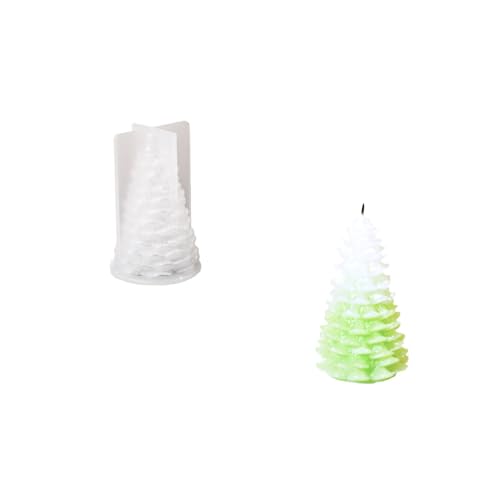 Vayliro 2 Stück Weihnachtsbaum Aromatherapie Kerzen Silikonformen Silikon Gießformen Weihnachten 3D Weihnachtsbaum Silikonform Kerzenform Tannenbaum Kerzengießformen Weihnachtsschmuck,Farbe C Vayliro 2 Stück Weihnachtsbaum Aromatherapie Kerzen Silikonformen Silikon Gießformen Weihnachten 3D Weihnachtsbaum Silikonform Kerzenform Tannenbaum Kerzengießformen Weihnachtsschmuck,Farbe C von Vayliro