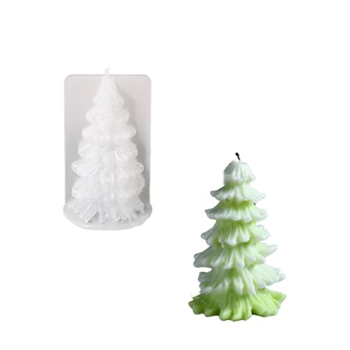 Vayliro 3 Stück Weihnachtsbaum Aromatherapie Kerzen Silikonformen Silikon Gießformen Weihnachten 3D Weihnachtsbaum Silikonform Kerzenform Tannenbaum Kerzengießformen Weihnachtsschmuck,Farbe G Vayliro 3 Stück Weihnachtsbaum Aromatherapie Kerzen Silikonformen Silikon Gießformen Weihnachten 3D Weihnachtsbaum Silikonform Kerzenform Tannenbaum Kerzengießformen Weihnachtsschmuck,Farbe G von Vayliro