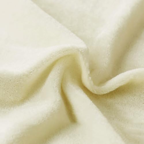 Vayliro 50cm x 160cm Samtstoff Einfarbiger Samt Stoff Pannesamt Stoff Bekleidungsstoffe Futterstoff Dekostoffe Stoffe zum Basteln für DIY Nähen Kostüm Kleid Vorhänge Hochzeit Tischdecken,Cremeweiß Vayliro 50cm x 160cm Samtstoff Einfarbiger Samt Stoff Pannesamt Stoff Bekleidungsstoffe Futterstoff Dekostoffe Stoffe zum Basteln für DIY Nähen Kostüm Kleid Vorhänge Hochzeit Tischdecken,Cremeweiß von Vayliro