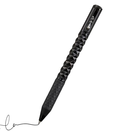 Vbnuyhim Crush Pen, Crushmetric Pen Crinkle, Gelstifte, geometrischer Metall-Switchpen, formverändernd, schnell trocknend, Geometrischer Metall-Kugelschreiber mit ergonomischer Verformung, cooles von Vbnuyhim