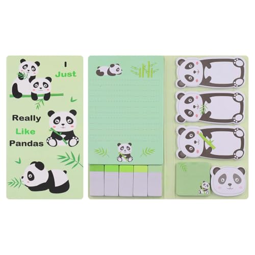 Vbxvsa 550 Blätter Haftnotizen mit Niedlichen Tiermotiven, Selbstklebende Memo Pads Panda Klebezettel Notizzettel Block für Kinder Schule Büro Vbxvsa 550 Blätter Haftnotizen mit Niedlichen Tiermotiven, Selbstklebende Memo Pads Panda Klebezettel Notizzettel Block für Kinder Schule Büro von Vbxvsa