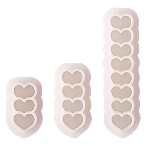 3-teiliges kleines Herz-Tonschneider-Set für Ton-Schmuckherstellung, herzförmiger Tonschneider, Tonformen für die Herstellung von Ohrringen 3-teiliges kleines Herz-Tonschneider-Set für Ton-Schmuckherstellung, herzförmiger Tonschneider, Tonformen für die Herstellung von Ohrringen von Vdaxvme