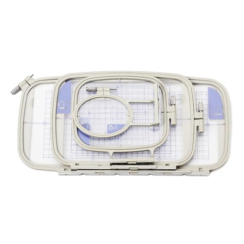 4 Stück Stickrahmen verstellbare Stickmaschine Hoop Stickrahmen Nähwerkzeug für PE770 PE700 PC8200 PC8500D 4 Stück Stickrahmen verstellbare Stickmaschine Hoop Stickrahmen Nähwerkzeug für PE770 PE700 PC8200 PC8500D von Vdaxvme