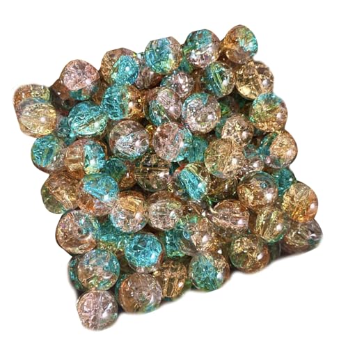50pcs Mehrfarbige Klare Runde Perlen Zerkleinerte Eisstrukturperlen Für Handgefertigte Halskettenarmbänder Machen Accessoires Hochzeitsdekoration Glasvorräte 50pcs Mehrfarbige Klare Runde Perlen Zerkleinerte Eisstrukturperlen Für Handgefertigte Halskettenarmbänder Machen Accessoires Hochzeitsdekoration Glasvorräte von Vdaxvme