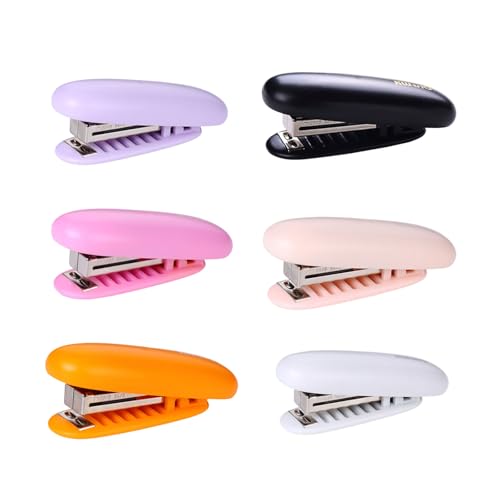 6 PCs Schreibtisch Hefter Kunststoff Hefter Papier Hefter Büro Hefter Hefter Leicht Zu Dekorativer Hefter 6 PCs Schreibtisch Hefter Kunststoff Hefter Papier Hefter Büro Hefter Hefter Leicht Zu Dekorativer Hefter von Vdaxvme