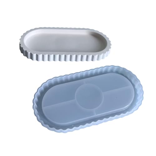 Flexibler Ovales Gestreiftes Silikon Display Schimmelpilz Ideal Für Handwerksliebhaber Und Anfänger Die Einzigartige Designs Suchen von Vdaxvme