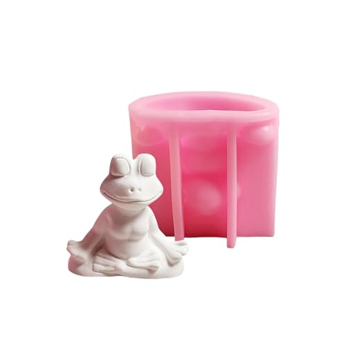 Froschform, Tier-Silikonformen, Harzguss, Bastelbedarf für die Herstellung von Heimdekoration, Yoga, Frösche, Tier, Silikon, Ornament, Epoxidharz Froschform, Tier-Silikonformen, Harzguss, Bastelbedarf für die Herstellung von Heimdekoration, Yoga, Frösche, Tier, Silikon, Ornament, Epoxidharz von Vdaxvme