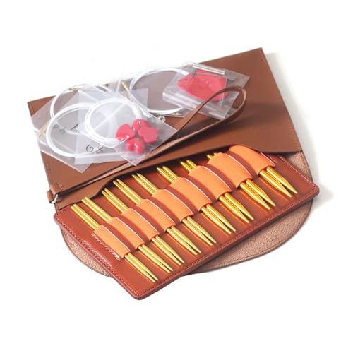 Kreisstricknadel Set Mit Gehäuse Und Zubehörgröße Von 3 0 Mm Bis 6 Mm Stricknadelhäkchen Haken Set von Vdaxvme