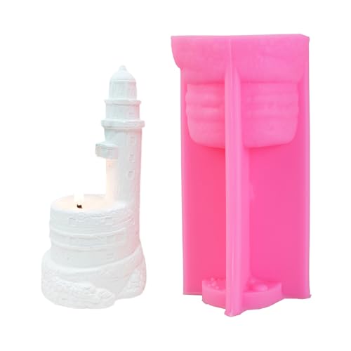 Leuchtturmförmige Harzformen, Leuchtturm-Halter, Gips, Silikon für Epoxidharz, Heimdekoration, Silikonformen Leuchtturmförmige Harzformen, Leuchtturm-Halter, Gips, Silikon für Epoxidharz, Heimdekoration, Silikonformen von Vdaxvme