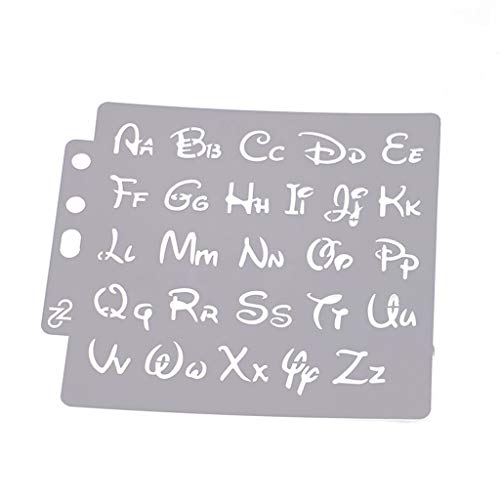Malschablone Buchstabenschablonen Vorlage Kartenherstellung Zubehör Kreationszubehör Malschablone Buchstabenschablonen Vorlage Kartenherstellung Zubehör Kreationszubehör von Vdaxvme