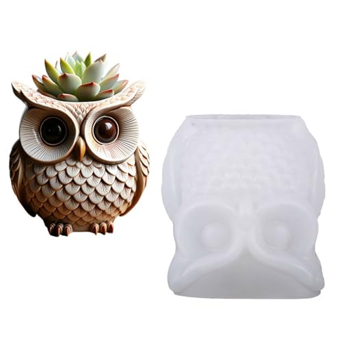 Owl Silikonform Für Harz Plantagenbesitzer Und Betonarbeit von Vdaxvme