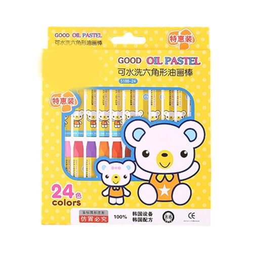 Vdaxvme 12/18/24/36 Farben, waschbarer Buntstift für Kinder und Kleinkinder, bunt, sechseckig, für Kunst, Zeichnen, Ausmalen Vdaxvme 12/18/24/36 Farben, waschbarer Buntstift für Kinder und Kleinkinder, bunt, sechseckig, für Kunst, Zeichnen, Ausmalen von Vdaxvme