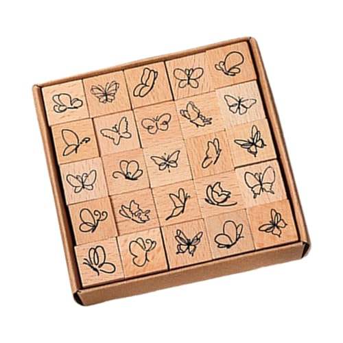 Vdaxvme 25 Stück Wetterstempel Vintage Holzstempel Blume Schmetterling Dekorativer Stempel für Kartenherstellung Scrapbooking Vdaxvme 25 Stück Wetterstempel Vintage Holzstempel Blume Schmetterling Dekorativer Stempel für Kartenherstellung Scrapbooking von Vdaxvme