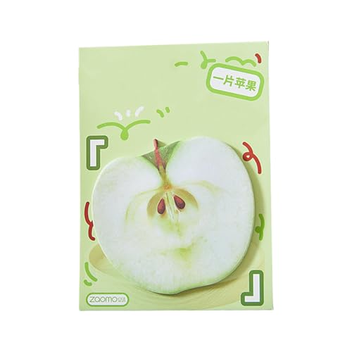 Vdaxvme 30 Blatt Obst-Serie, Haftnotizen, Haftnotizen, künstlerische Früchte, Notizblock, schöner Notizblock für die Schule von Vdaxvme