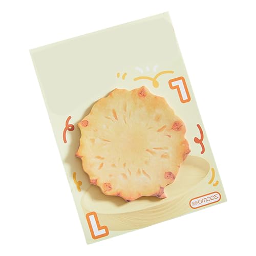 Vdaxvme 30 Blatt Obst-Serie, Haftnotizen, Haftnotizen, künstlerische Früchte, Notizblock, schöner Notizblock für die Schule von Vdaxvme