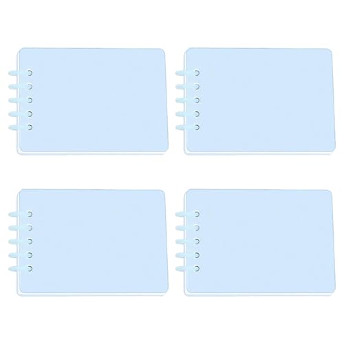 Vdaxvme 4 kleine Notizbücher mit Doppelspulenbindung, 7,1 x 10,2 cm, Taschennotizblöcke, 160 Seiten, liniert, kleiner Schreibblock Vdaxvme 4 kleine Notizbücher mit Doppelspulenbindung, 7,1 x 10,2 cm, Taschennotizblöcke, 160 Seiten, liniert, kleiner Schreibblock von Vdaxvme