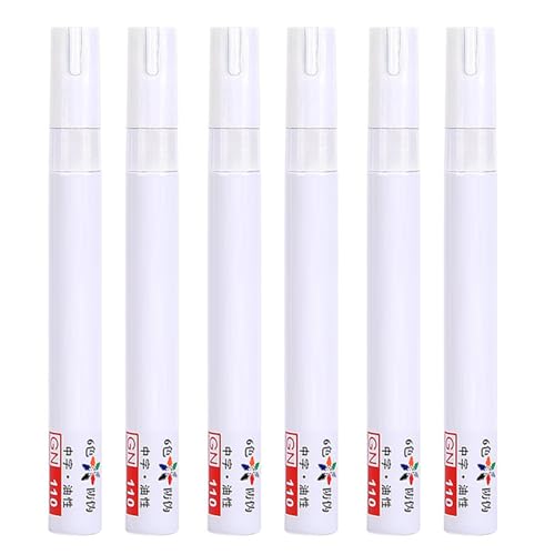 Vdaxvme 6 Stück Lackstifte Wasserdichter Marker auf Ölbasis Farbstift Schnelltrocknend Permanent Marker für Steinstein Vdaxvme 6 Stück Lackstifte Wasserdichter Marker auf Ölbasis Farbstift Schnelltrocknend Permanent Marker für Steinstein von Vdaxvme