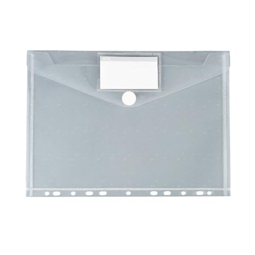 Vdaxvme A 4 File Folder Clear Document Bag Document Folder with 11 Hole Edges Paper Storage Bag School Office Vdaxvme A 4 File Folder Clear Document Bag Document Folder with 11 Hole Edges Paper Storage Bag School Office von Vdaxvme