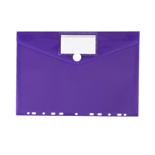 Vdaxvme A 4 File Folder Clear Document Bag Document Folder with 11 Hole Edges Paper Storage Bag School Office Vdaxvme A 4 File Folder Clear Document Bag Document Folder with 11 Hole Edges Paper Storage Bag School Office von Vdaxvme