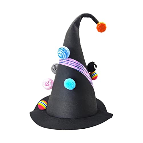 Vdaxvme Cartoon Planet Modell Dekor Hexenhüte handgefertigt für Halloween Haarschmuck Halloween Party Supplies von Vdaxvme