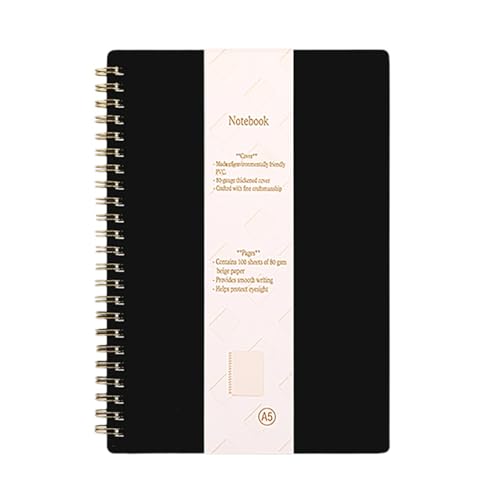 Vdaxvme Doppeldrahtbindung, Hardcover, Notizbuch, 160 Seiten, breit liniert, zum Schreiben, College, liniert, Tagebuch, Notizblöcke für Büro Vdaxvme Doppeldrahtbindung, Hardcover, Notizbuch, 160 Seiten, breit liniert, zum Schreiben, College, liniert, Tagebuch, Notizblöcke für Büro von Vdaxvme