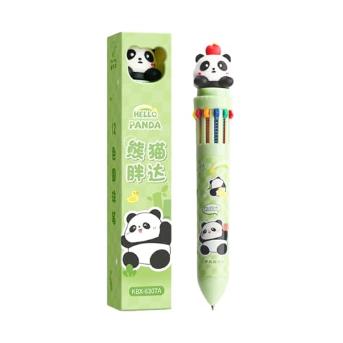 Vdaxvme Druckkugelschreiber, Cartoon-Tier-Kugelschreiber, mehrfarbiger Stift, Schule, Bürobedarf, 10/12 Farben Vdaxvme Druckkugelschreiber, Cartoon-Tier-Kugelschreiber, mehrfarbiger Stift, Schule, Bürobedarf, 10/12 Farben von Vdaxvme