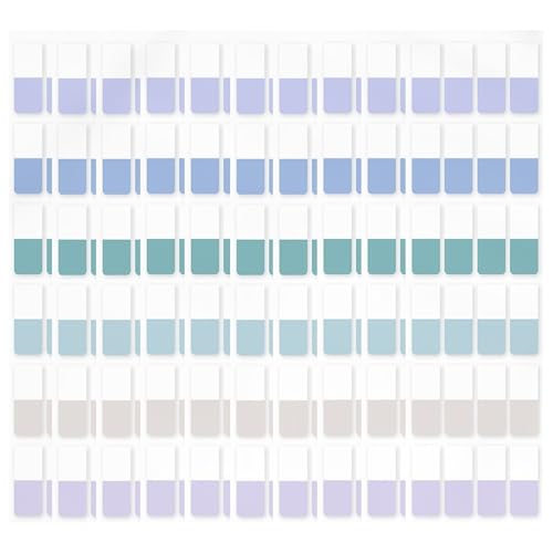 Vdaxvme Haftnotizen, Indexe, Seitenmarkierungen, kleine Datei-Tabs, Lesezeichen, leuchtende Farben, Seitenindexe, Aufkleber, beschreibbar von Vdaxvme