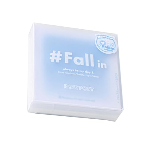 Vdaxvme Haftnotizen, durchscheinend, 7 x 7 cm, selbstklebendes Notizpapier für Tagebuch, Schule, Büro Vdaxvme Haftnotizen, durchscheinend, 7 x 7 cm, selbstklebendes Notizpapier für Tagebuch, Schule, Büro von Vdaxvme