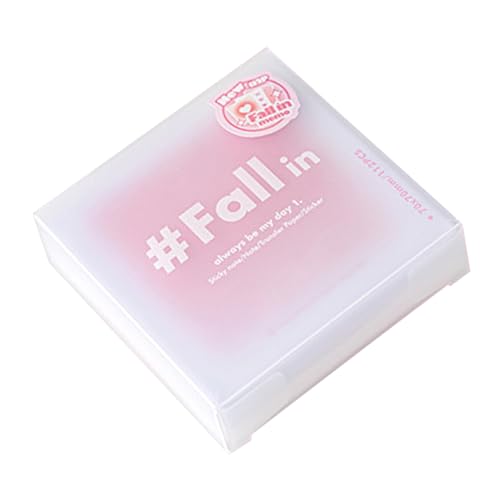 Vdaxvme Haftnotizen, durchscheinend, 7 x 7 cm, selbstklebendes Notizpapier für Tagebuch, Schule, Büro Vdaxvme Haftnotizen, durchscheinend, 7 x 7 cm, selbstklebendes Notizpapier für Tagebuch, Schule, Büro von Vdaxvme