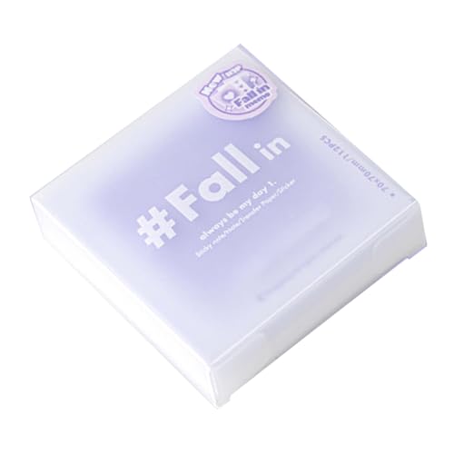 Vdaxvme Haftnotizen, durchscheinend, 7 x 7 cm, selbstklebendes Notizpapier für Tagebuch, Schule, Büro Vdaxvme Haftnotizen, durchscheinend, 7 x 7 cm, selbstklebendes Notizpapier für Tagebuch, Schule, Büro von Vdaxvme
