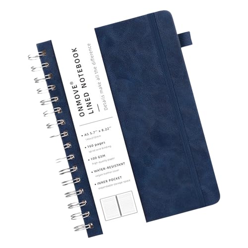 Vdaxvme Notizbuch mit 5 Spiralen, Notizbuch, Schreibwaren, Reise-Notizbücher, Business-Notizblöcke, einfach Vdaxvme Notizbuch mit 5 Spiralen, Notizbuch, Schreibwaren, Reise-Notizbücher, Business-Notizblöcke, einfach von Vdaxvme