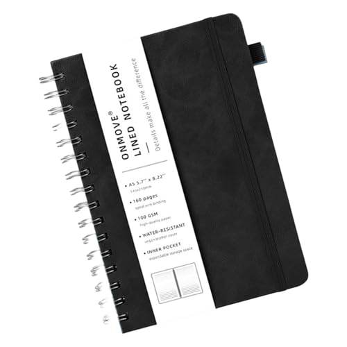 Vdaxvme Notizbuch mit 5 Spiralen, Notizbuch, Schreibwaren, Reise-Notizbücher, Business-Notizblöcke, einfach Vdaxvme Notizbuch mit 5 Spiralen, Notizbuch, Schreibwaren, Reise-Notizbücher, Business-Notizblöcke, einfach von Vdaxvme
