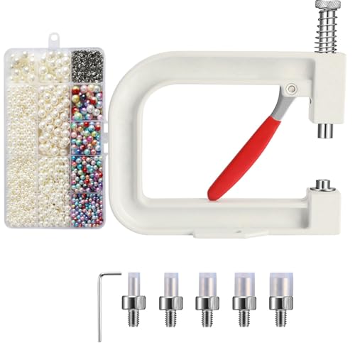 Vdaxvme Perlenherstellung Maschine Handheld Perlen Einstellungsmaschine Handgefertigte Perlenzubehör Für Handwerk Und Modedesign Perlen Nieten Fixieren Einstellung Für Schuhe Kleidung Taschen Röcke Vdaxvme Perlenherstellung Maschine Handheld Perlen Einstellungsmaschine Handgefertigte Perlenzubehör Für Handwerk Und Modedesign Perlen Nieten Fixieren Einstellung Für Schuhe Kleidung Taschen Röcke von Vdaxvme