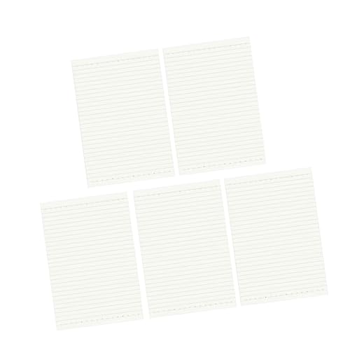 Vdaxvme Softcover-Notizbuch, 60 Seiten zum Schreiben, Skizzieren, Mindmap-Notizbuch, Fadenbindung, Notizblöcke für Büro, 5 Stück von Vdaxvme