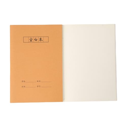 Vdaxvme Softcover-Notizbuch, 72 Seiten, liniert, unliniert oder gerastert, Klassenzimmer, Schulheft, 140 x 200 mm, für Schüler, Notizen von Vdaxvme