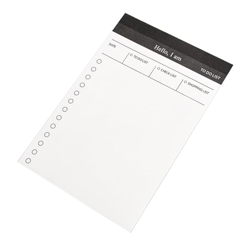 Vdaxvme Tagesplaner, Notizbuch, Checkliste, Notizblöcke, Memopad, 50 Blatt, reißbar, kleines Notizbuch, Schreibblock für Notizen Vdaxvme Tagesplaner, Notizbuch, Checkliste, Notizblöcke, Memopad, 50 Blatt, reißbar, kleines Notizbuch, Schreibblock für Notizen von Vdaxvme